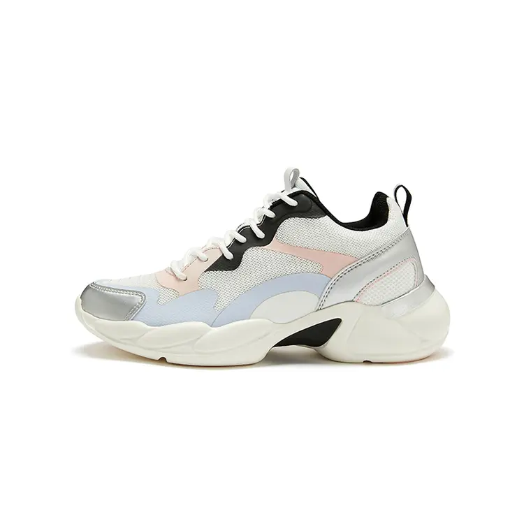 Jian Er Factory Custom Logo Zapatillas Trainers Athletic Platform Running Trainers Sneakers For Women
