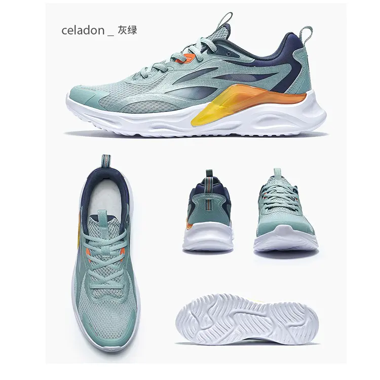 Jian Er Shoes Factory Wholesale Stylish Sneaker Zapatillas Men Breathable Mesh Running Shoes