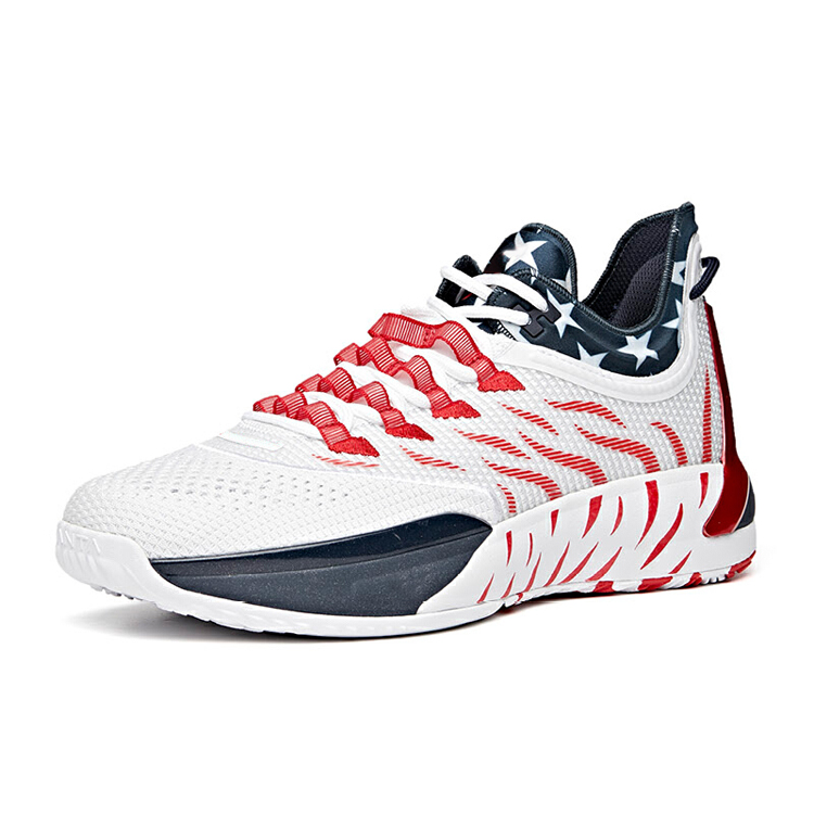 New Fashion Custom Professional Breathable Sports Basketball Shoes For Men